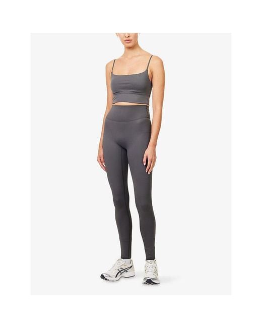 ADANOLA Gray Ultimate Tank Sports Bra