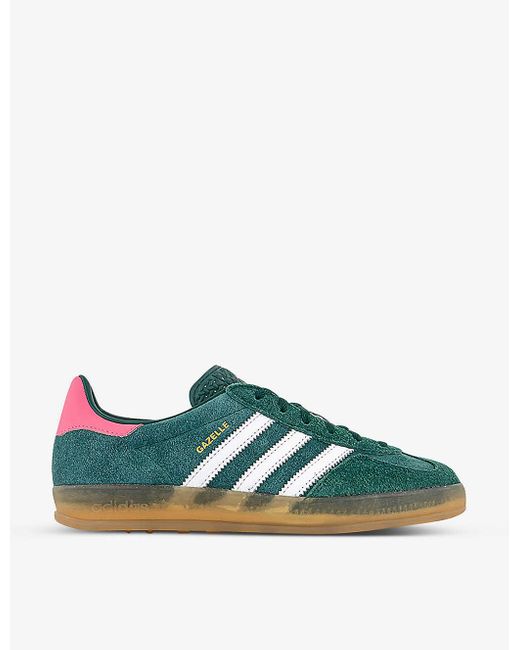 Adidas Green Gazelle Suede Low-top Trainers