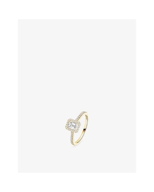 Messika White Joy 0.25Ct 18Ct And 0.45Ct Diamond Ring