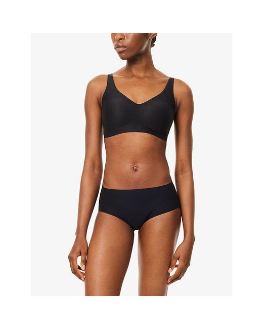 Chantelle Blue Lab Softstretch Power Non-Wired Bra