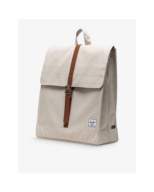 Herschel Supply Co. City Mid-volume Woven Backpack in White | Lyst