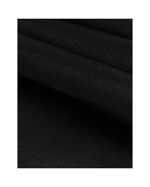 Burberry Black Manston Brand-patch Silk Tie for men