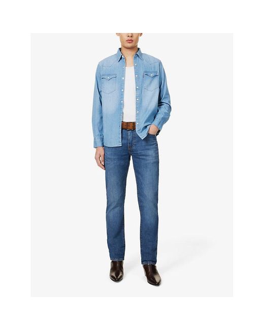 Levi's Blue 511 Slim-fit Stretch-denim Jeans for men