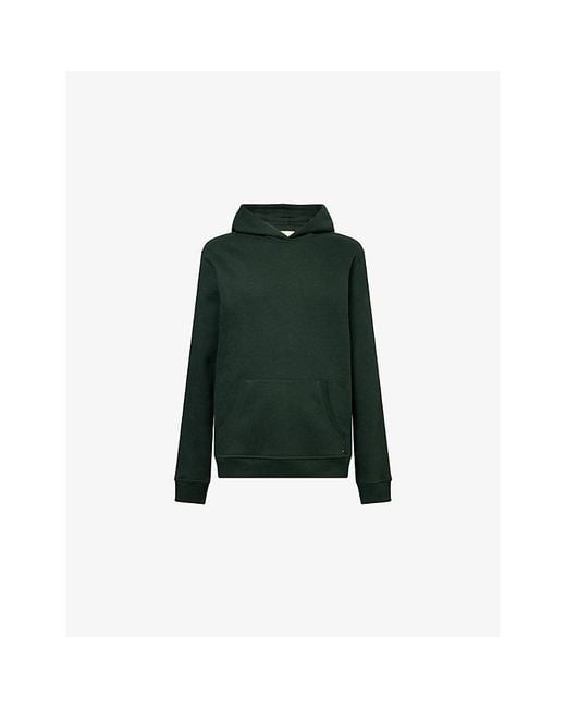 vuori Green Seaside Relaxed-Fit Cotton-Fleece Hoody for men