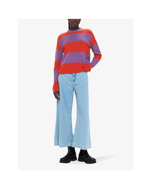 Whistles top striped jumper