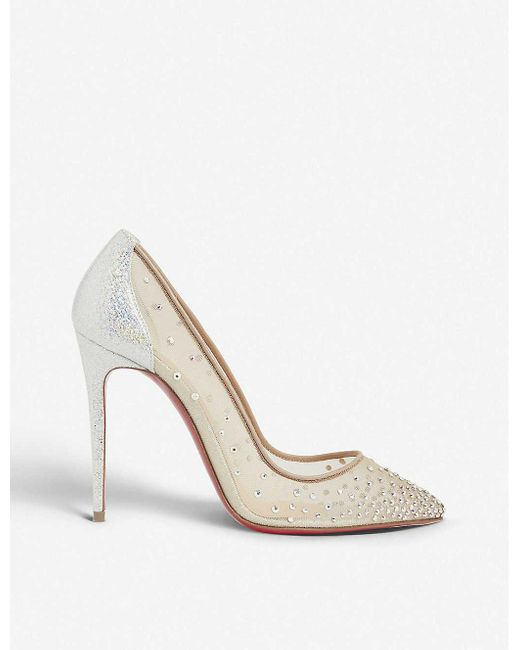 Louboutin heels follies strass 2025