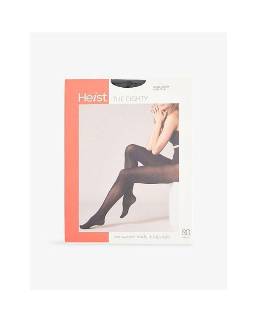Heist Studios Pink The Eighty Opaque 80 Denier Tights