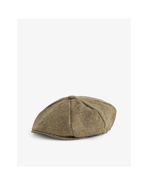 Dents Multicolor Durleigh Round-Crown Wool Cap for men