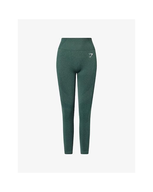 GYMSHARK Green Vital Seamless 2.0 Gym Leggings