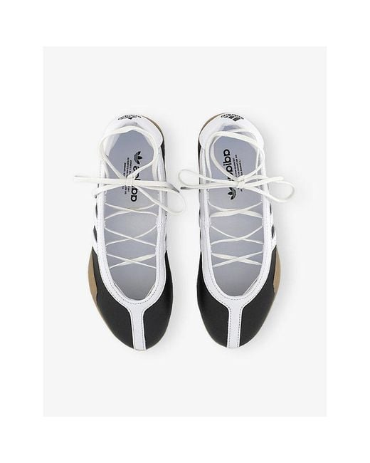 Adidas Multicolor Taekwondo Mei Leather Ballet Flats