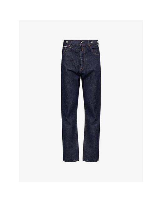 Replay Blue Luiys Tapered-Fit Denim Jeans for men