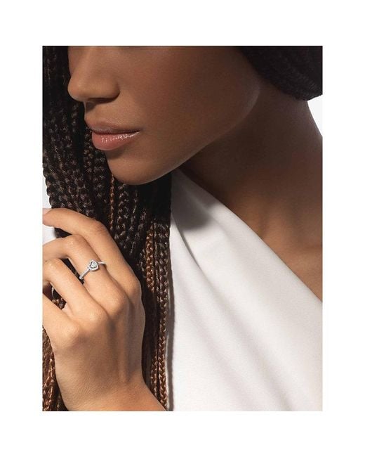 Messika White Joy 18Ct- And 0.03Ct Diamond Ring