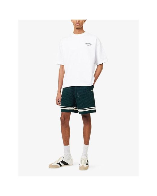 The Couture Club White Hotel De Couture Relaxed-Fit Cotton T-Shirt for men