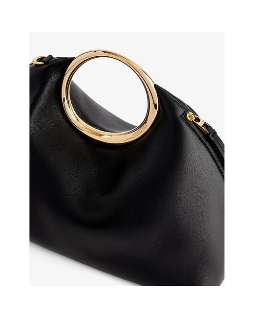 Jacquemus Black Le Calino Leather Top-handle Bag