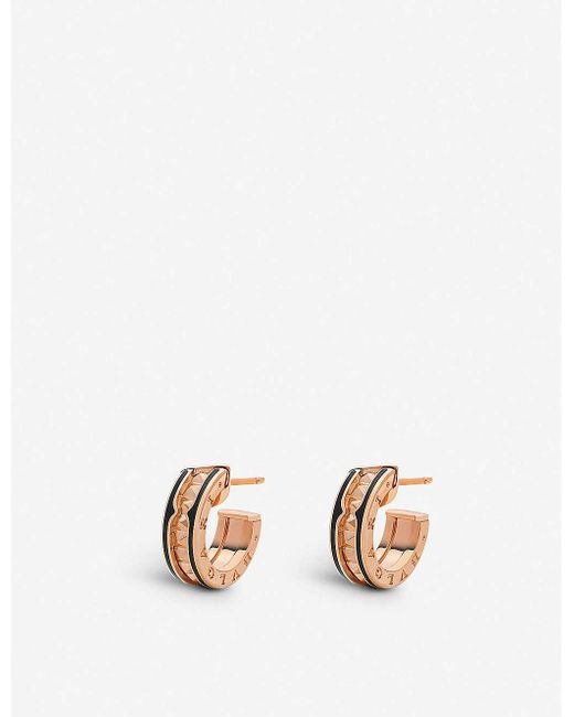 Bvlgari hoop deals earrings