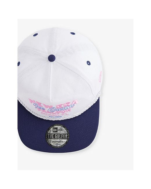 KTZ White Brand-embroidered Cotton Baseball Cap for men