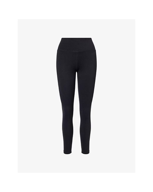 Now You Live Blue Willoughby High-Rise Yoga Leggings