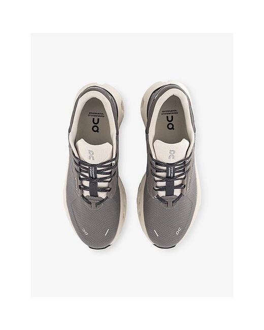 On Shoes White Cloudrunner 2 Mesh Trainers for men