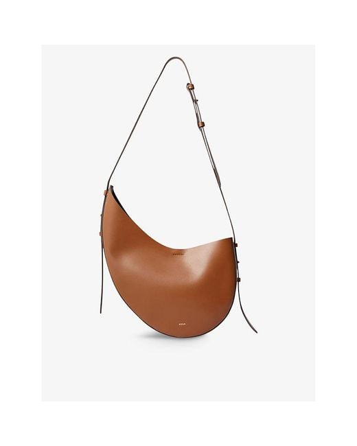 Soeur White Winona Leather Shoulder Bag