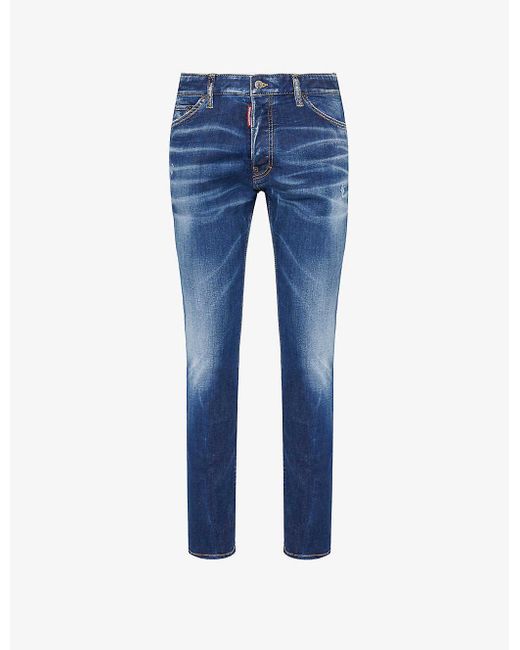 DSquared² Blue Cool Guy Slim-leg Regular-fit Stretch-denim Jeans for men