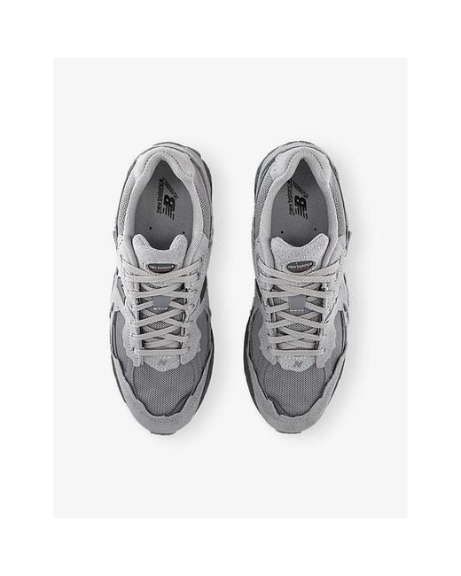 New Balance Gray 2002 Suede Trainers for men
