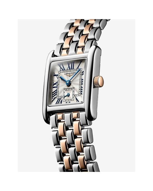 Longines White L5.200.5.71.7 Mini Dolcevita Stainless-Steel Quartz Watch