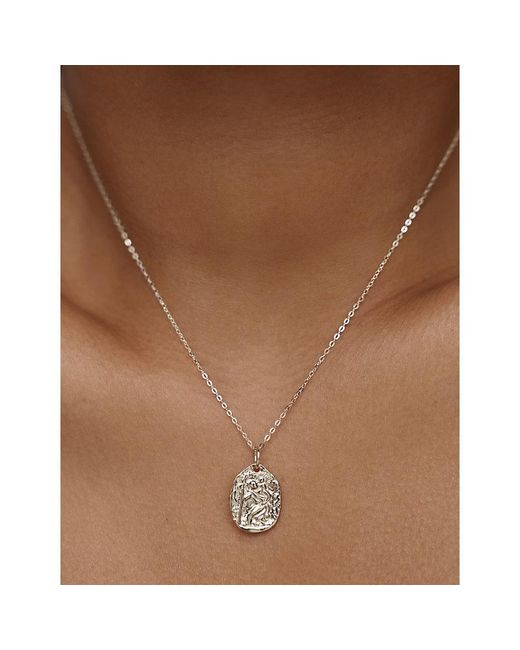 Monica Vinader White Combinations Sterling- Pendant Necklace
