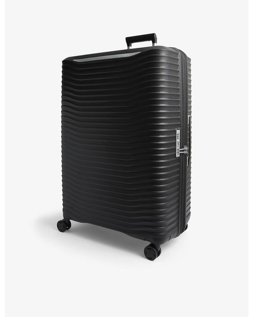 Samsonite Upscape Spinner Four-wheel Shell Suitcase 81cm in Black | Lyst