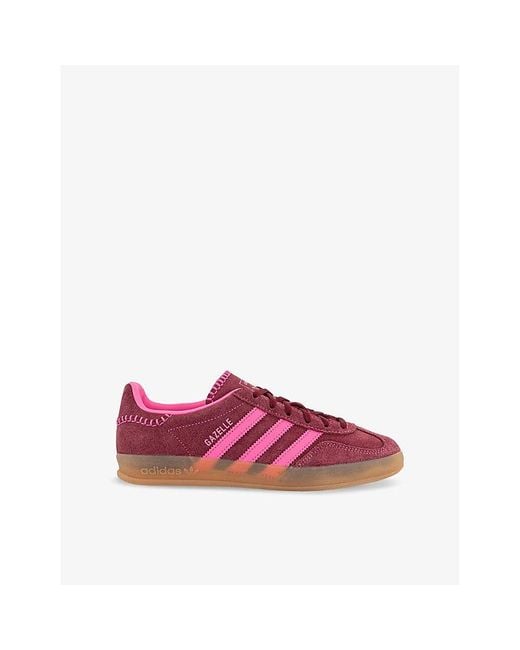 Adidas Pink Gazelle Indoor Suede Trainers