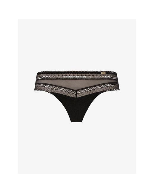 Chantelle White Festivite Tanga Brief