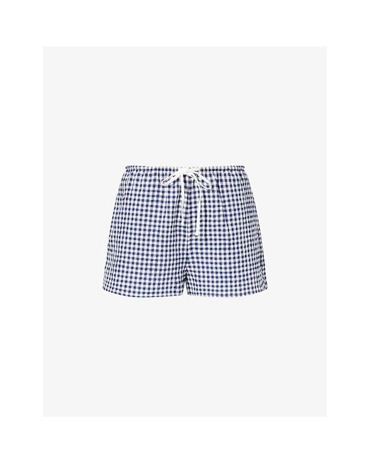 【ADANOLA】Cotton Shorts Cotton Shorts - Black
