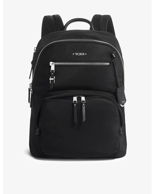 Tumi Hilden Woven Backpack in Black Lyst