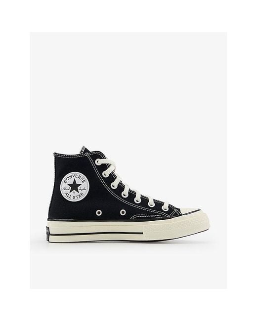 Converse Black All Star Hi 70 High-Top Canvas Trainers