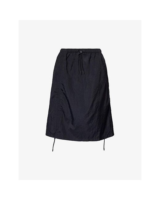 On Shoes Blue Zendaya X Toggle-Waist Nyl Midi Skirt