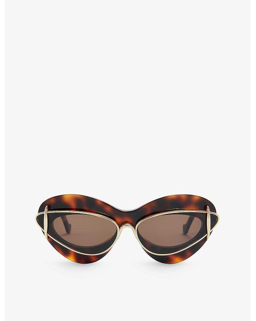 Cat-Eye Acetate Frame Sunglasses main image 1