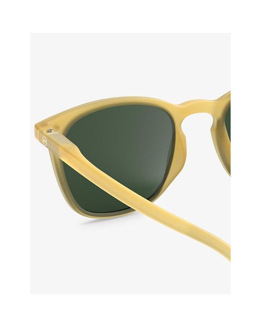 Izipizi Green #e Square-frame Acetate Sunglasses