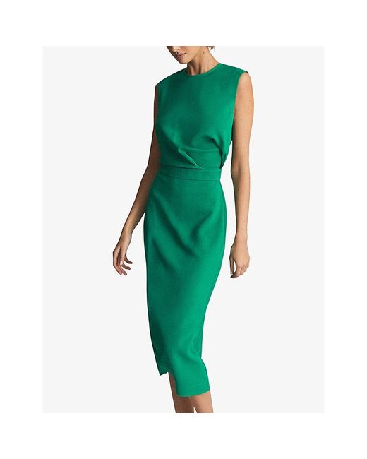Green dress reiss hotsell