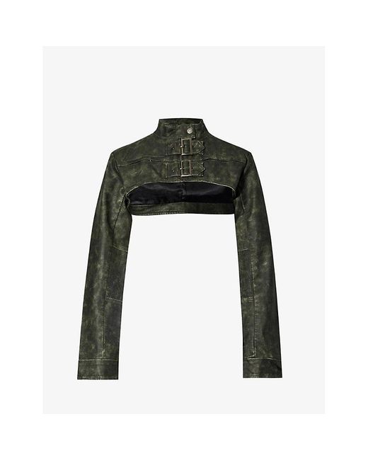 Jaded London Black Assassin High-neck Regular-fit Woven Jacket