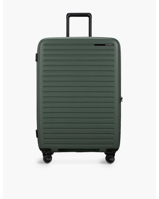 Samsonite Spinner Expandable 4 wheel Hard shell Suitcase 75cm in Green Lyst UK