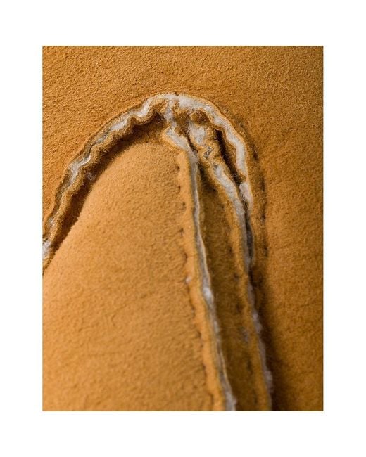 Prada Metallic Triangle-Logo Suede Gloves for men