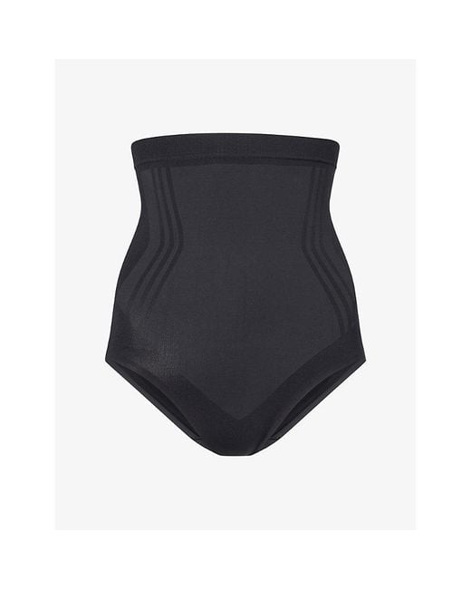 Spanx Blue Sculpt Gofigure High-Waist Briefs