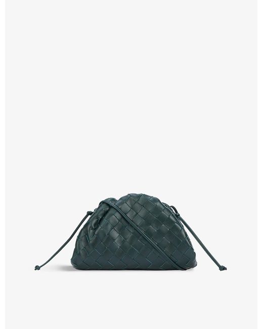 Bottega Veneta The Pouch Small Intrecciato Leather Cross-body Bag | Lyst UK