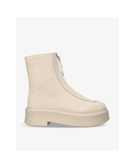 the row zipped ankle boots