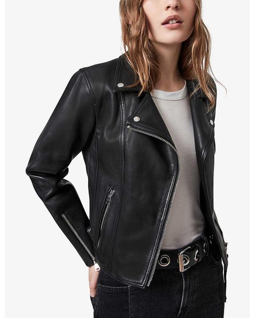 all saints bircham leather jacket
