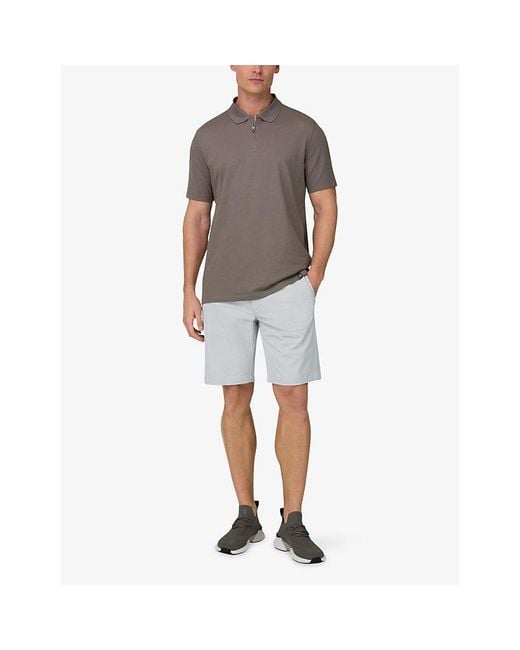Boggi White B-Tech Stretch-Woven Bermuda Shorts for men