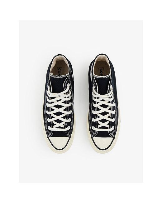 Converse Black All Star Hi 70 High-Top Canvas Trainers