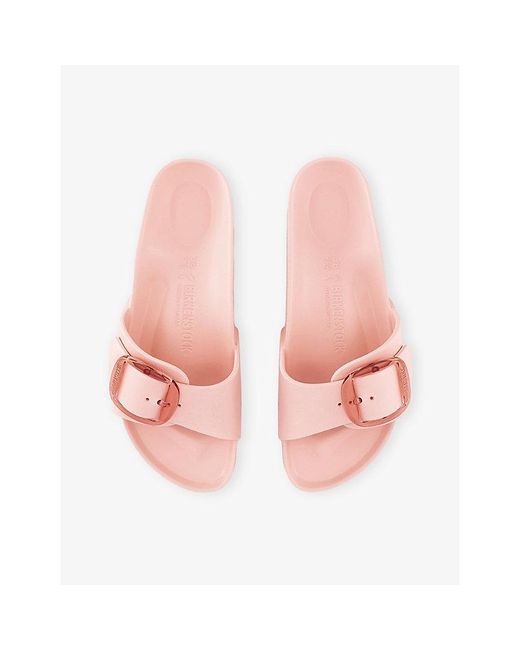 Birkenstock Pink Madrid Big Buckle Eva Sandals