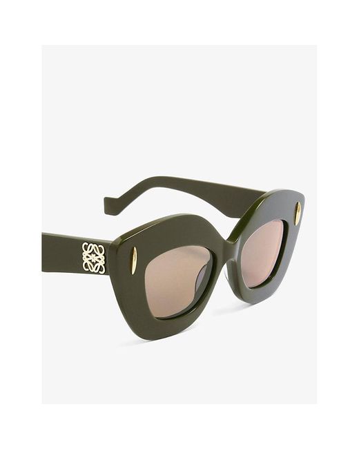 Loewe Multicolor G736sunx02 Retro-screen Acetate Sunglasses
