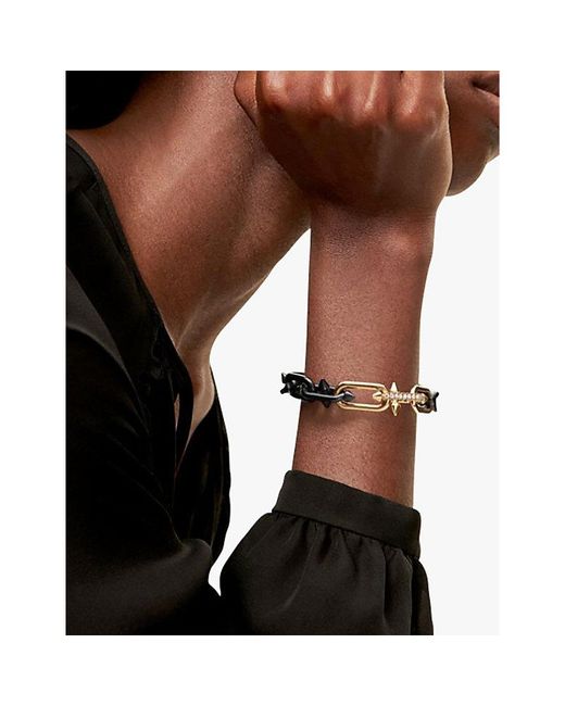 Tiffany & Co Metallic Titan By Pharrell Williams 18Ct- Titanium And 0.48Ct Brilliant-Cut Diamond Bracelet