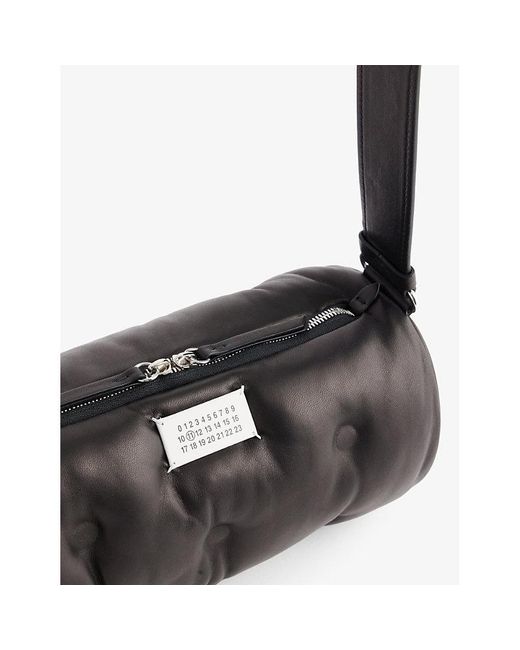 Maison Margiela Black Glamslam Leather Crossbody Bag